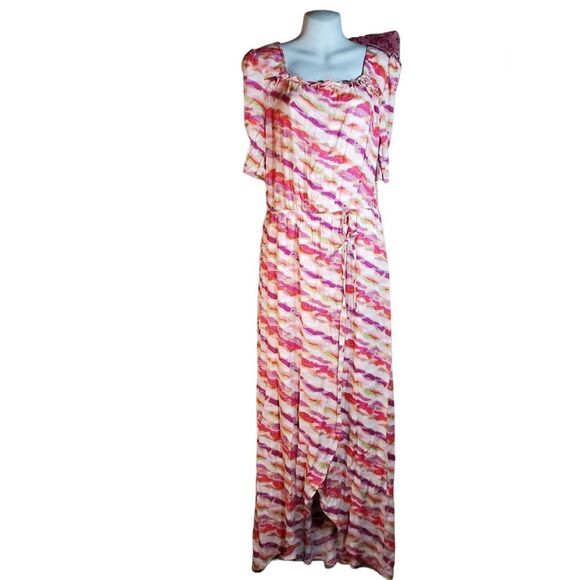 FRAICHE by J  Maxi dress tulip hem M - Picture 2 of 6